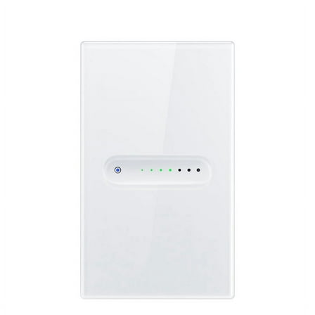 Tuya WiFi Smart Dimmer Switch 1 Gang Dimmer Light Switch Touch Panel APP Remote Control mj2571