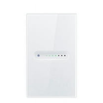 Tuya WiFi Smart Dimmer Switch 1 Gang Dimmer Light Switch Touch Panel APP Remote Control mj2571