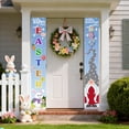 thumbnail image 6 of Wozhuo Easter Couplets Decorations with Eggs and Rabbits for Festive Home Party Decor, 6 of 6
