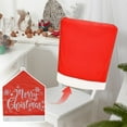 thumbnail image 5 of 2025 & CISIL - Christmas Chair Covers Christmas Table And Chair Decorations Atmosphere Props Soft Cushions, 5 of 5