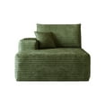 thumbnail image 5 of LiviNest Modern Chaise Lounge Sofa: Plush Corduroy Reversible Sectional - No Assembly Required Corner Furniture for Home Office & Small Apartments, 5 of 6