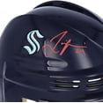 thumbnail image 3 of Jamie Oleksiak Seattle Kraken Autographed Deep Sea Blue Mini Helmet, 3 of 3