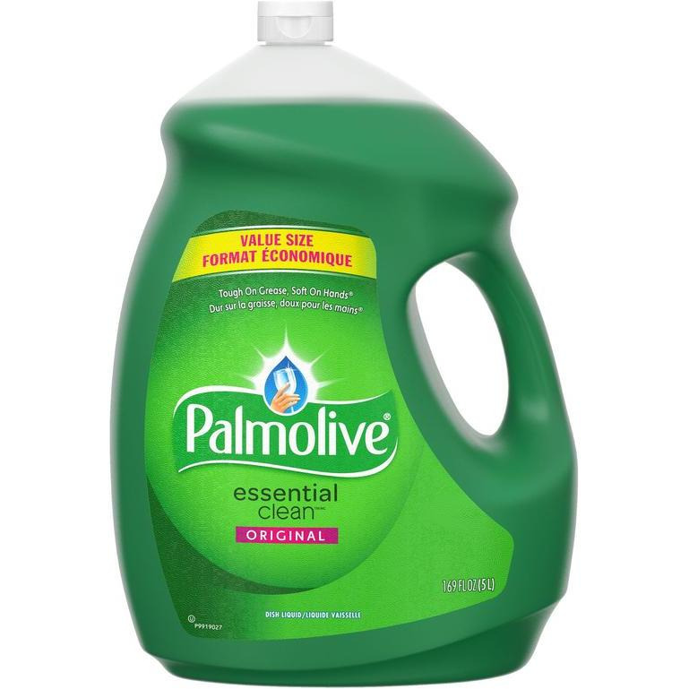Palmolive Liquid Dish Soap, Essential Clean, Original 169oz/5L