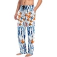 thumbnail image 5 of Top-kevin Usa Flags Waving Pajama Pants Mens Lounge Pants Super Soft Men Pajama Bottoms with Drawstring Pockets Size S, 5 of 13