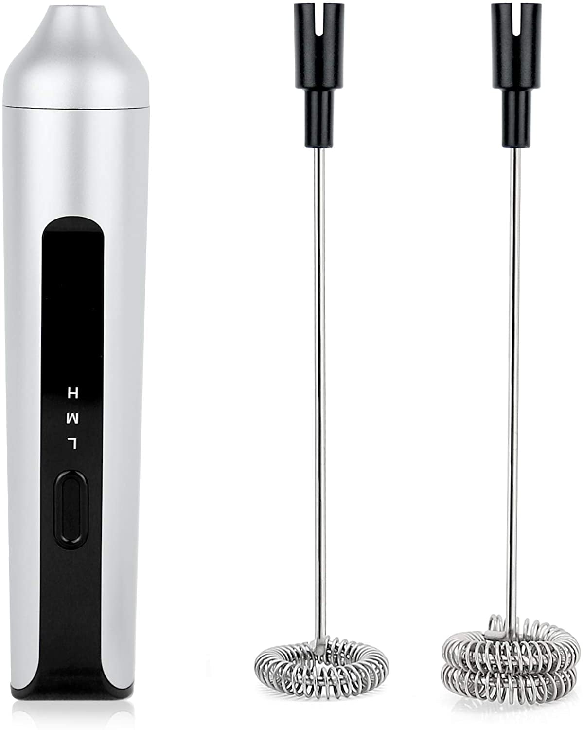  VENTUCI Stainless Steel Milk Frother Handheld Foaming Wand  whips up Smooth, Creamy Milk Foam in seconds. Creates Gourmet Espresso  Coffee drinks at home, Best Gift: Home & Kitchen