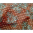 thumbnail image 4 of oneOone Silk Tabby Fabric Ethnic Ikat Printed Craft Fabric BTY 42 Inch Wide, 4 of 4