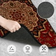 thumbnail image 3 of Car Floor Mats Set of 4, Eastern Accent Vintage Persian Pattern Vehicle Front Rear Carpets Mats Car Floor Rugs Non-Slip Auto Foot Mats Car Accessories Universal Fit for Car SUV Truck Van, 3 of 7