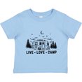 thumbnail image 3 of Inktastic Camping Summer Trip Live Love Camp Boys or Girls Toddler T-Shirt, 3 of 5