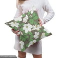thumbnail image 5 of Ambesonne Floral Fabric by the Yard Upholstery, Magnolia Flower Branches, 1 Yard, Green Brown and Multicolor, 5 of 5