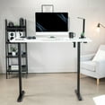 thumbnail image 5 of VIVO Electric 60” x 24” Stand Up Desk Workstation | White Table Top, Black Frame, 5 of 5