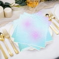 thumbnail image 5 of YiJuHui 32pcs Mermaid Scale Party Supplies Disposable Dinner Cups Napkins Set Elegant Shimmering Paper Tableware for Holiday Birthday Wedding Decor, 5 of 6