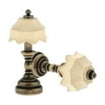 thumbnail image 1 of 2 piezas Casa de lámpara miniatura CUTICAT accesorios de escritorio, 1 of 7