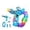 C, variant on Outdoor Water Blaster Toy for Adults with Light and Sound Effects Large Capacity Rechargeable Battery Summer Play for Backyard Pool Park