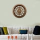 thumbnail image 4 of Reloj de pared de estilo retro, antiguo, silencioso, decorativo, redondo, funciona con pilas. Cobre Antiguo, 4 of 9
