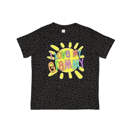 

Inktastic I Love My Grammy- Sun and Rainbow Letters Gift Toddler Boy or Toddler Girl T-Shirt