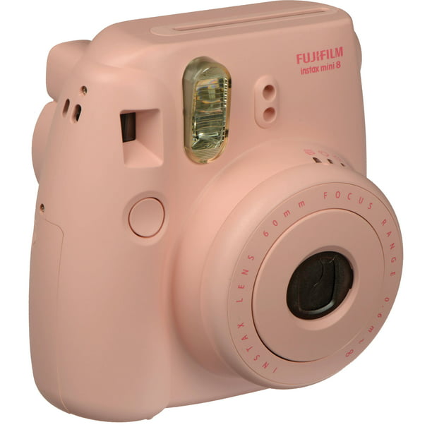 Heredero Médico ruptura Fujifilm Instax Mini 8 Instant Film Camera - Pink 16273415 - Walmart.com