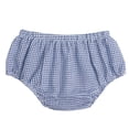 thumbnail image 3 of FYMNSI Newborn Baby Diaper Cover Shorts Pants Unisex Print Bloomers Cloth Diapers Kids Toddler Cute Infant Underwear One Size Blue Plaid1, 3 of 3