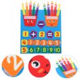 thumbnail image 3 of SHISUYAN Portable Felt Math Board for Kids with Durable Material and Adorable Design Multi Color 12x15 inches, 3 of 8