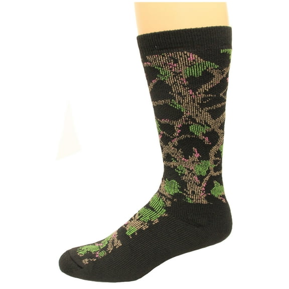 Carolina Ultimate Outdoor Obsession Merino Wool Blend 1 Pair, Black Camo, Women's 6-9