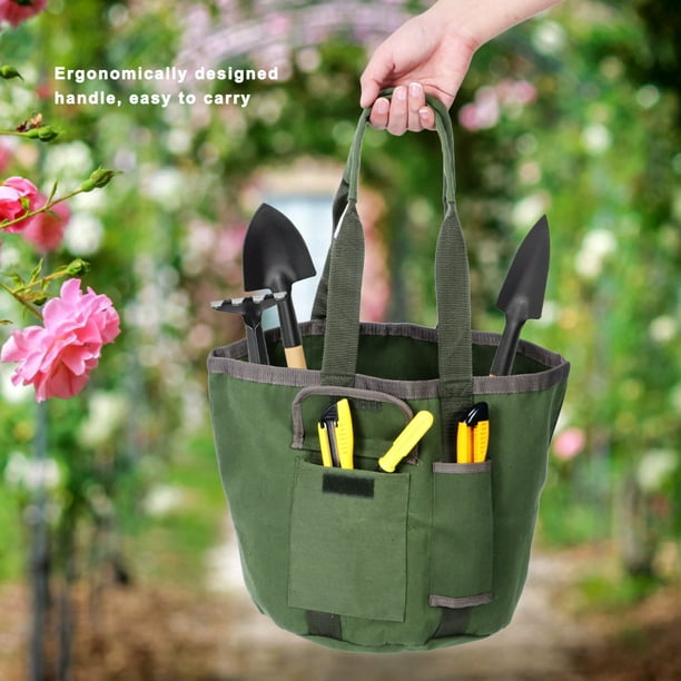 Sac à outils jardinage extérieur portable multi-fonctions multi-poches sacs  de rangement d'outils à main
