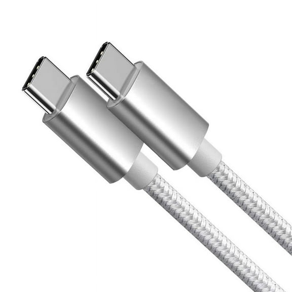 Afflux USB-C PD Fast Charger Type C Charging Cable for Samsung Galaxy S24 S23 S22 S21 Ultra Plus, Compatible with iPhone 15 / 16 Pro Max Plus, iPad Pro, Universal for USB-C devices (6ft, White)