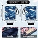 thumbnail image 2 of Funda para libro Sea Wave, color azul, protector de libros, funda de tela lavable con cremallera y bolsillo adicional., 2 of 9