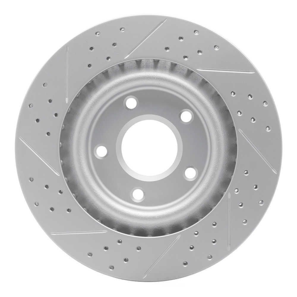 Dynamic Friction Company 830-46018R DFC Geoperformance Rotor - Drilled and Slotted