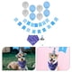 thumbnail image 2 of KAKOWELY 1 juego de pancarta para fiesta de cumpleaños de mascotas, sombrero para mascotas, toalla para saliva, pajarita para perro., 2 of 4