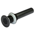 thumbnail image 3 of 1.5" Grid Drain and Mounting Ring - Matte Black, 3 of 9