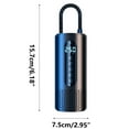 thumbnail image 2 of YZEGDCH Tire Inflator Portable Air Compressor,150PSI DC High Power Vehicle Air Pump with Pressure Display,Led Light and Auto Stop Function for Car,Bike,Motor,Ball, 2 of 6