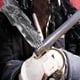 thumbnail image 2 of Espada de plástico pirata Decoración de recuerdo de fiesta Espada de juguete pirata de Halloween Espada de utilería de pirata de Halloween Espada de plástico Accesorio de foto Disfraz de pirata Espada, 2 of 5