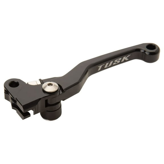 Tusk Folding Clutch Lever Black for Honda CRF250R 2004-2024