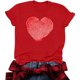 thumbnail image 1 of RKSTN Valentine's Day Gift Women's Cotton T Shirts Oversized Crewneck Valentine Printed Short Sleeve Shirt Pullover Top Womens Casual Graphic Print Round Neck Plus Size Loose Comfy Summer Tee Shirt, 1 of 8