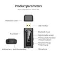 thumbnail image 4 of cpengpj USB Car FM Bluetooth Receiver, MP3 Playback Aux Audio Output Stereo Transmitter, Adapter 5.0 for TV/Car/PC/Home Stereo/Speakers, 4 of 9