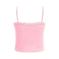 thumbnail image 5 of Ccpelsie Womens Tank Tops Seamless V-Neck Tank Tops Camisole for Summer Daily Wear(Pink,XL), 5 of 6