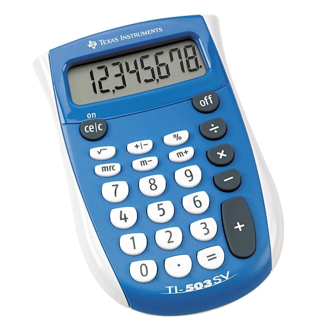 Calculadora Texas Instruments TI-503SV de funciones estándar