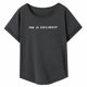 thumbnail image 5 of Camiseta para mujer, camiseta básica, corte regular, camiseta activewear con cuello redondo para todos los días, oficina, senderismo M, 5 of 9
