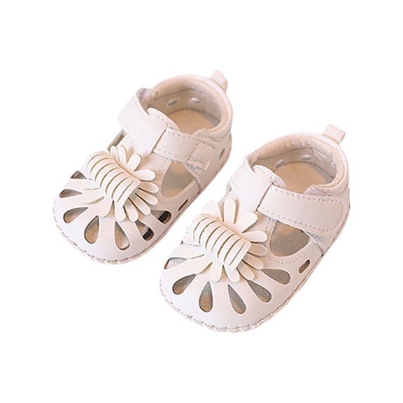 Celivon Baby Infant Sandals Girl Shoes Breathable Shoes Soft Shoe Cover 12-18 Months