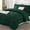 A6-Emerald Green, variant on Queen Size Comforter Set Emerald Green Bed in a Bag,7 Pieces Luxury Soft All Seasons Bedding Set,with Comforter Sheets Pillowcases Shams