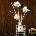 Reed Oil Diffusers with Natural Sticks, Glass Bottle and Scented Oil