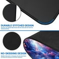 thumbnail image 6 of Galaxy Mouse Pad for Desk, Aesthetic Space Mouse Pad, Gaming Space Mouse Pad, Non-Slip Rubber Base, Big Extended Desk Protector for Home Office, 31.5\u201dx11.8\u201d (Galaxy), 6 of 6