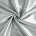 thumbnail image 4 of PiccoCasa1 PC Satin Body Pillowcases Soft with Envelope Silver Grey 20"x48", 4 of 7