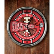 Rutgers Chrome Clock