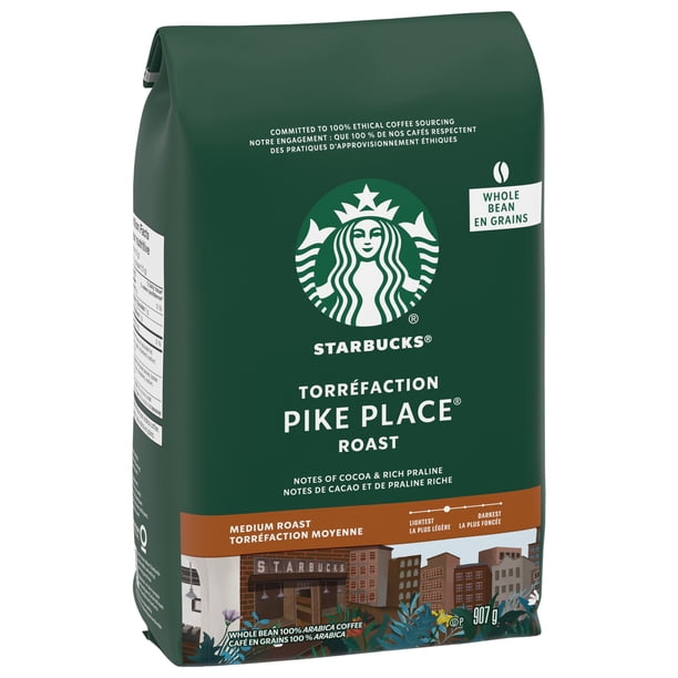 Starbucks Pike Place Roast 793g 4袋セット STARBUCKS Pike Place Roast Coffee Whole Bean - Walmart.ca