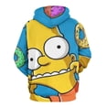thumbnail image 3 of Simpsons Sweatshirts Casual Pullover Hoodie Jacket Unisex Hooded Activewear 3D Printed Long Sleeve Sweater with Pocket XL, 3 of 8