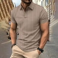 thumbnail image 6 of Men Short Shorts,Style Man Solid Color Casual Ventilate Loose Buttons Lapel Pockets Short Sleeve, 6 of 6