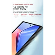 Mini Smartphone, ONEMYTH S25 Pro 4.0-inch 2GB RAM 16GB ROM Android 10.0 3G Network Small Phone - Black
