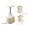 thumbnail image 3 of Chinese Pastries Mould Clear Pattern Mooncakes Mold Bean Pastes Cake Molds Dessert Plastic Mould for Cooking Lover, 3 of 4