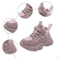 thumbnail image 4 of Zshosam Toddler Tennis Shoes Girls Toddler Baby Girls Shoes Toddler Walking Sneakers Kids Shoes Lightweight Breathable for Babies Size 8.5,(Purple Toddler 8.5), 4 of 5