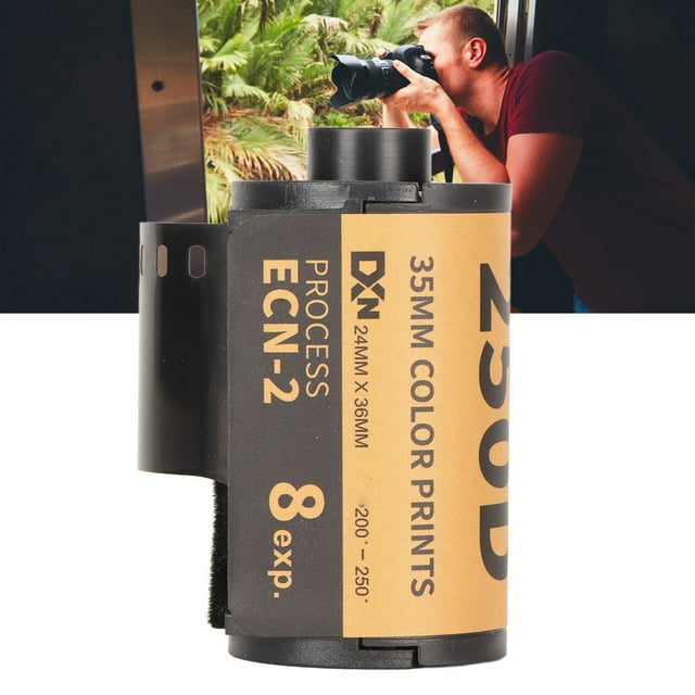 Película negativa en color para cámara HD película de impresión en color de 35 mm de alta resolución y alto contraste 8 hojas para 135 cámaras ANGGREK Otros